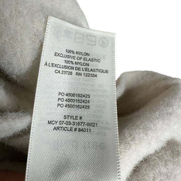 WILFRED FREE Plunge V-Neck Brushed Fleece Button Down Ribbed Cardigan Size XS - Picture 5 of 7